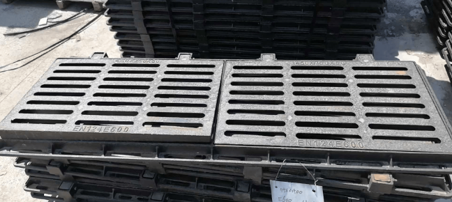 桥东球墨铸铁连体双篦展示